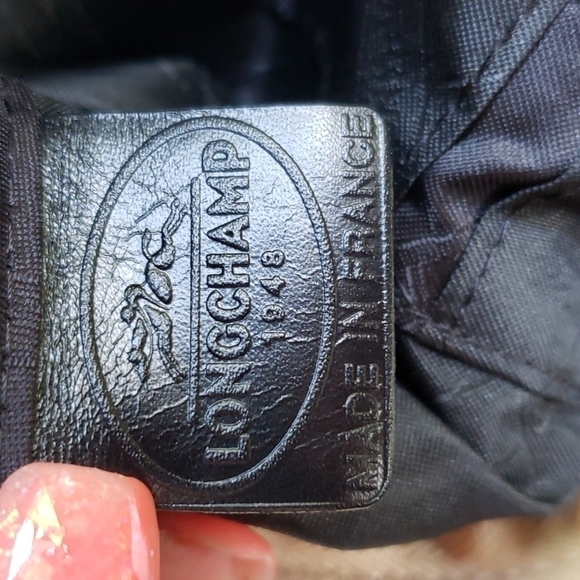 𝅺LONGCHAMP TRAVEL weekender gold/yellow patent leather satchel gold hardware. - Picture 11 of 17